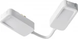 Коннектор питания угловой Radity встраиваемый белый (магнитный) Maytoni Technical TRA084CPC-W-12