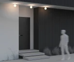 Трековый светильник низковольтный, уличный, светодиодный LED 9W 48V  Maytoni Luna O-TR01-2-S-9WW3K