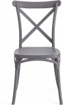 Обеденный стул Tetchair CROSS (Пластик/Темно-серый) 19694