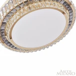 Потолочный светильник круглый Arte Milano 319133/D600 GD (регулировка яркости, LED, 220V, пульт управления, круглые)
