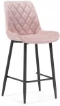 Полубарный стул Woodville Баодин К розовый / черный 511150