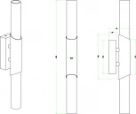 Настенный светильник Zortes Twin ZRS.19020.2 (220V, круглые)
