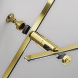 Крепление настенное Wall двойное Flarity латунь Maytoni Accessories for tracks Flarity TRA155CW-D1-BS (24V)