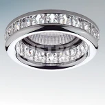 Встраиваемый точечный светильник Lightstar Monilo 031704 (220V, хрусталь)