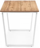 Стол Notta Лота Лофт 140 25 мм белый матовый / дуб вотан 489651