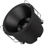 Встраиваемый точечный светильник MS-HARBOR-R82-10W Warm2700 (BK, 24 deg, 230V) (Arlight, IP20 Металл) 054480 (LED)