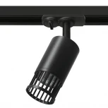 Трековый светильник однофазный Wolta WTL-GU10/19B под лампу GU10 Черный PORTA