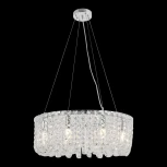 Подвесная люстра Lussole Starr LSP-6020 (220V, хрусталь, на тросе)