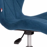 Кресло SELFI флок , синий, 32 Tetchair 15303