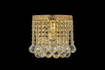 Настенный светильник Arti Lampadari Castellana E 2.10.501 G (220V, хрусталь, подвески)