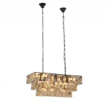 Подвесная люстра Vitaluce V5270-1/23 (220V, хрусталь, на цепи)