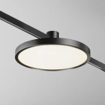 Трековый светильник магнитный 24V 10W Maytoni Plato TR153-1-10W3K-B (LED, круглые)