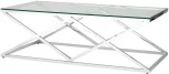 Журнальный стол Stool Group 120*60 ИНСИГНИЯ серебро УТ000001504