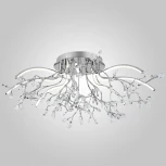 Потолочная люстра Eurosvet Claudia 90036/8 хром