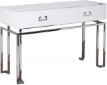 Консольный стол Garda Decor KFG070-NI (Хром/Белый)