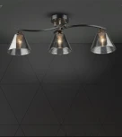 Потолочная люстра Wedo Light Dorika WD3636/3C-CF-FGD-SMK