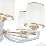 Подвесная люстра Arte Milano Florentia-2457 302457/8 Wh/Gd (220V, на цепи)