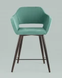 Стул полубарный Stool Group Саймон велюр морской УТ000025171