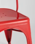 Стул Stool Group TOLIX красный глянцевый УТ000000546