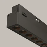 Трековый светильник Downlight (магнитный) Maytoni Points TR031-2-18W2.7K-B (LED, 48V)