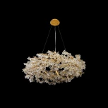 Подвесной светильник iLamp Savage 9065-D800 GD (220V, на тросе, листья, ветки)