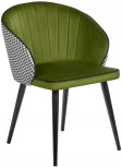 Стул Paola зеленый с жаккардом Bradex Home RF 0258