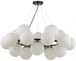 Подвесная люстра Lumion Melona 6508/20 черный, белый, бронза E14 20*40W 220V (на тросе, шарики)