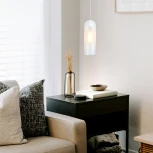 Подвесной светильник Escada Damask 10195/1S White 1x40Вт E27, металл/стекло, белый