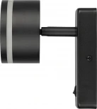 Спот для чтения с выключателем ЭРА WL49 BK