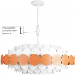 Потолочная люстра на штанге Loft It Juicy 10310/M Red (220V, круглые)