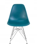 Стул обеденный DSR (ножки хром, цвет морской волны (G-05))