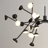 Подвесная люстра Mantra Adn 6417 (LED, 220V, на тросе)