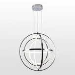 Подвесной светильник Lussole Bradford LSP-7458 (LED, 220V, на тросе, шар, кольцо)
