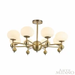 Потолочная люстра на штанге Arte Milano 270307/8 GD (220V, шарики)