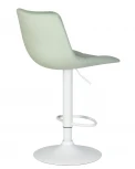 Стул барный TAILOR WHITE (пудрово-мятный велюр (MJ9-87))