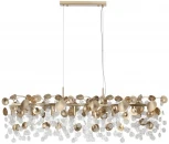 Подвесная люстра Odeon Light Coins 5104/8A золотистый/прозрачный металл/стекло E14 8*40W 220В (на тросе)