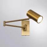 Спот на гибкой ножке на штанге Posterior A2490AP-1PB Arte Lamp (LED, 220V)