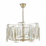 Подвесная люстра Evoluce Giano SLE103403-05 (220V, на цепи, круглые)