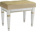 Банкетка Васко В 97Н белый ясень/золото от фабрики Mebelik