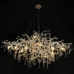 Подвесная люстра Loft IT Bijout 10067/1250 SG (220V, на тросе, ветки)