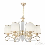 Подвесная люстра Arte Milano Florentia-3857 303857/6 Wh/Gd (220V, на цепи)