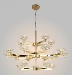 Подвесная люстра Crystal Lux REBECA SP5+10+5 GOLD