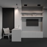 Потолочный линейный светильник светодиодный Maytoni Basis Rot C133CL-12W3K-B (220V)