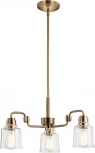 Потолочная люстра на штанге Kichler Aivian KL-AIVIAN3-WBR (220V)