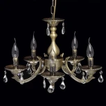 Подвесная люстра MW-Light Аврора 371011605 (220V, на цепи, подсвечник, свеча)