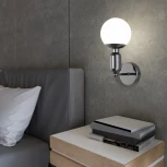 Бра Eurosvet Bubble 50251/1 черный жемчуг (220V, шар)