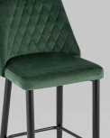 Стул барный Stool Group Диего велюр зелёный УТ000025321