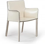 Стул с подлокотниками Barrie, кожа бежевый Top Concept BARRIE 2000000000121