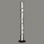 Торшер Odeon Light Jam 5408/53FL черный/дымчатый/металл/стекло/акрил LED 53W 3000K 3200Лм