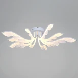 Потолочная люстра светодиодная с пультом и ночным режимом Reluce 14390-0.3-5+5 white (Умный дом) (220V)